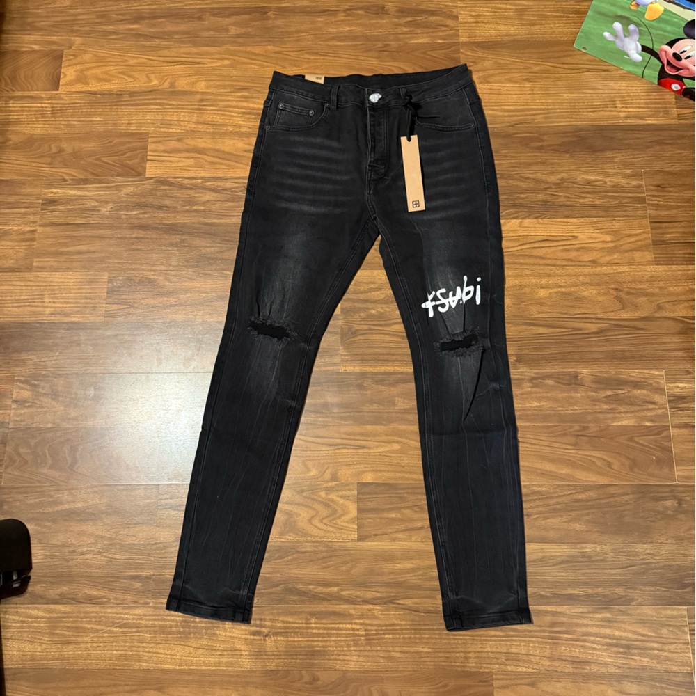 Ksubi Black Skinny Jeans for Men